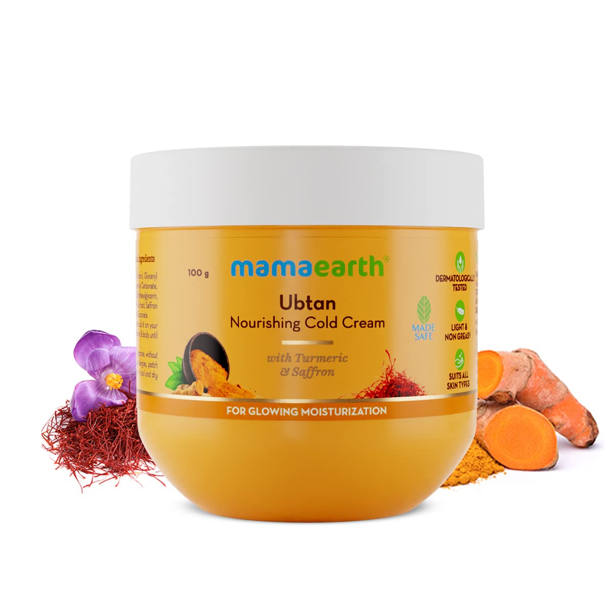 Ubtan Nourishing Cold Cream With Turmeric & Saffron