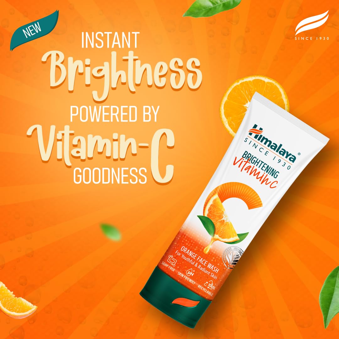 Brightening Vitamin C Orange Face Wash