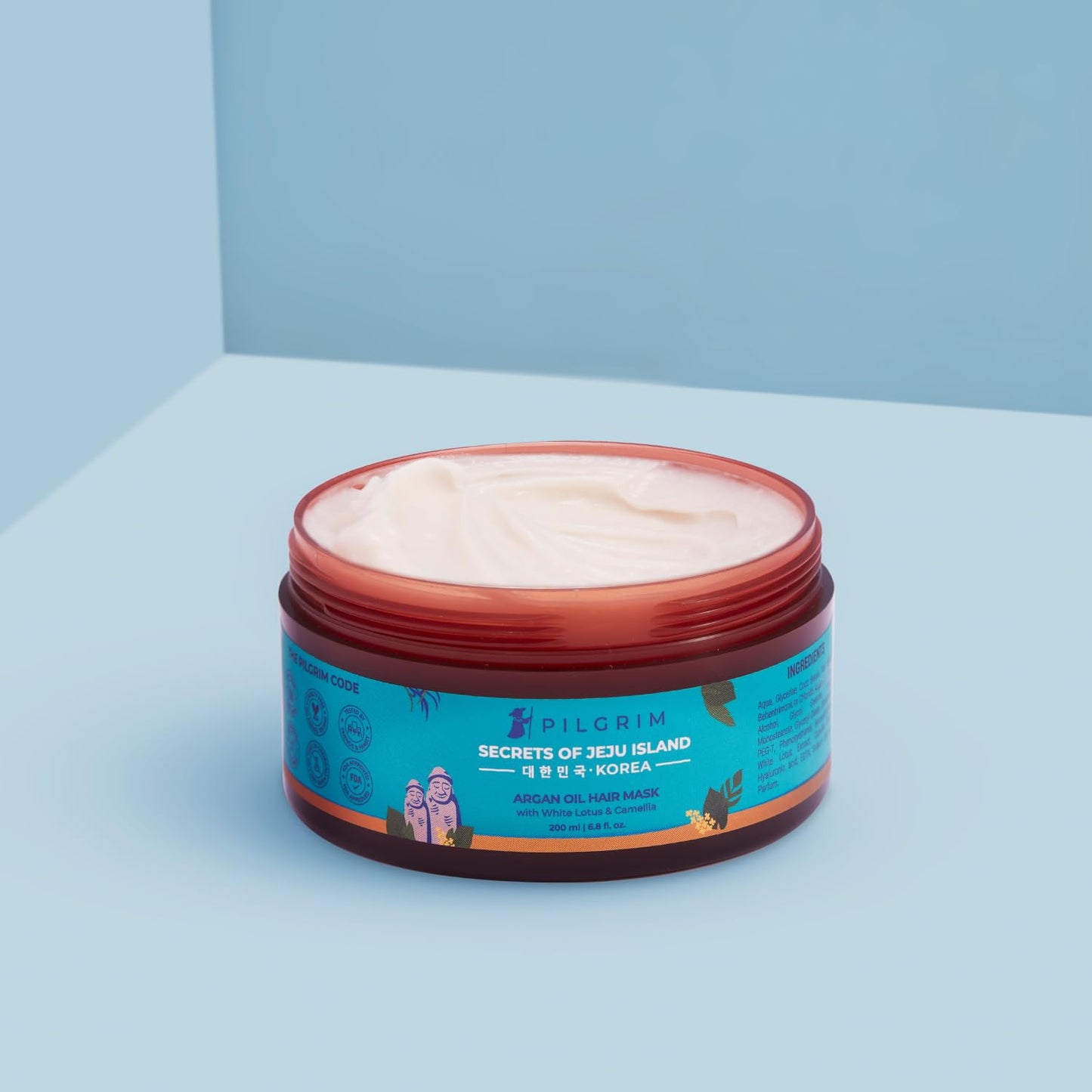 Korean Argan Oil Hair Mask With White Lotus