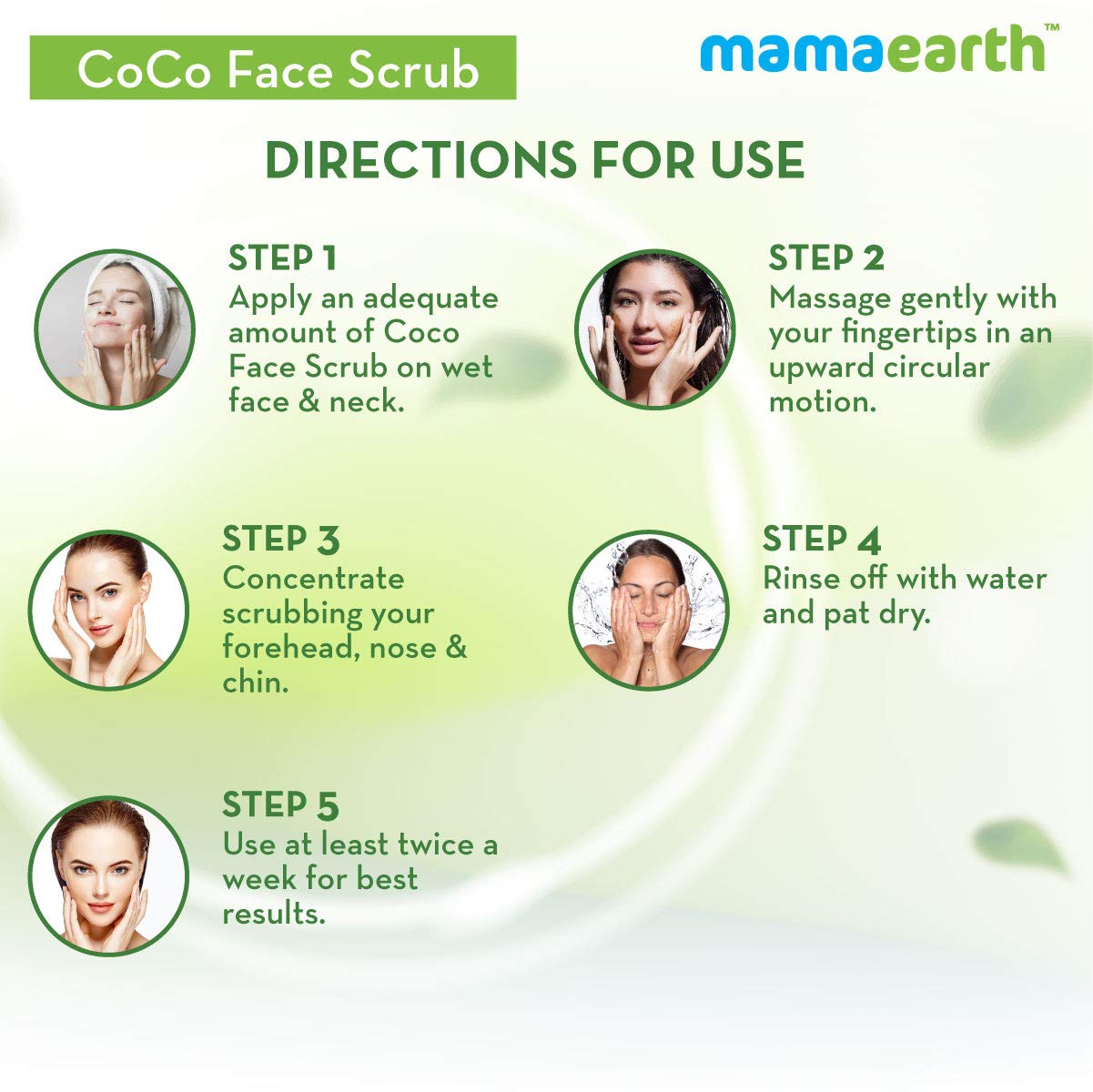 Coco Face Scrub With Coffee & Cocoa