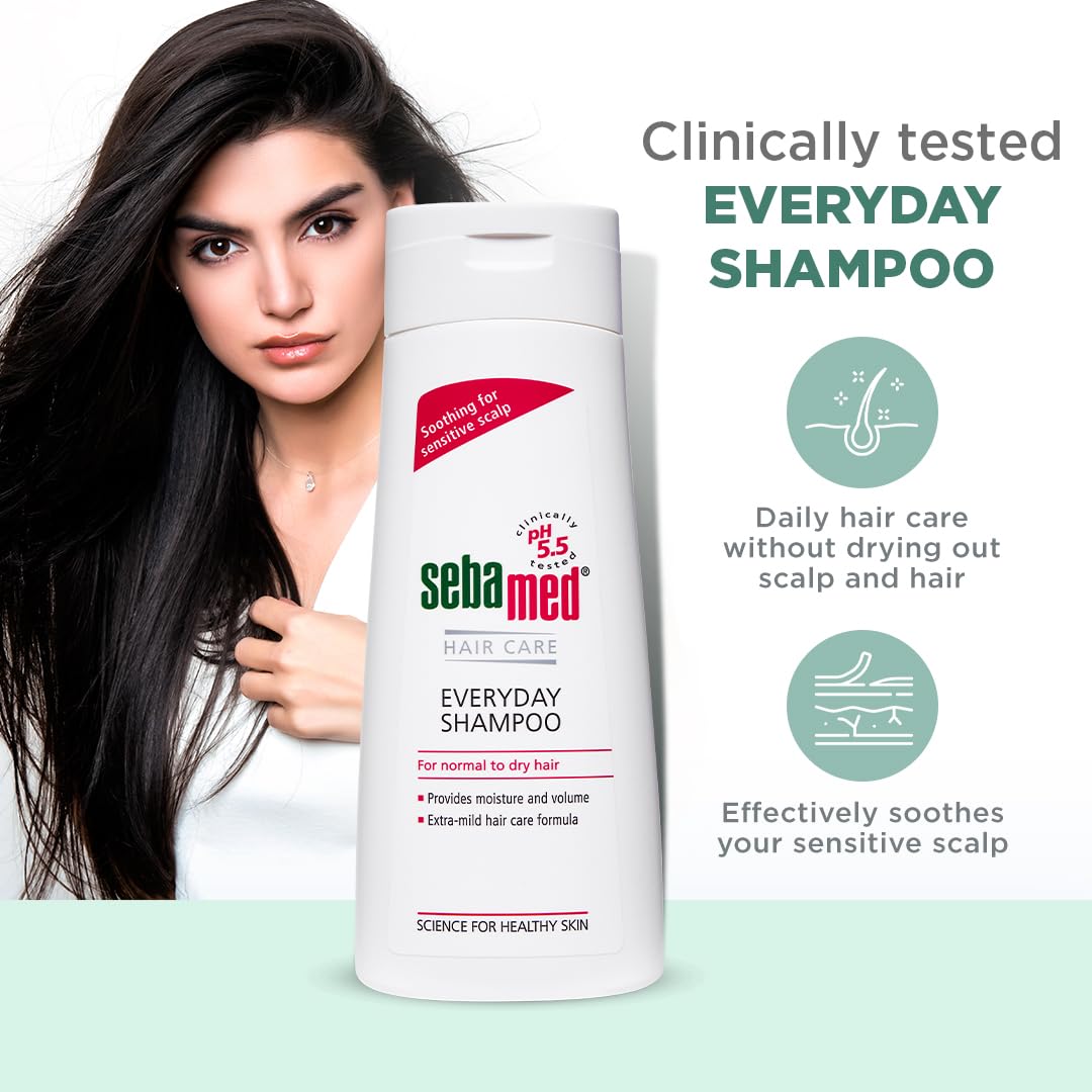 Sebamed Everyday Shampoo - Soothing For Sensitive Normal To Dry Scalp