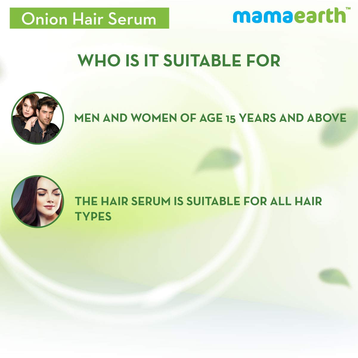 Onion Hair Serum For Silky & Smooth Hair