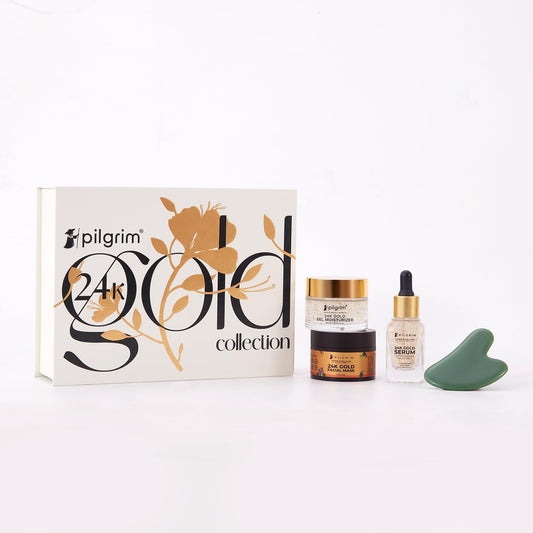 24K Gold Collection Kit With Gua Sha