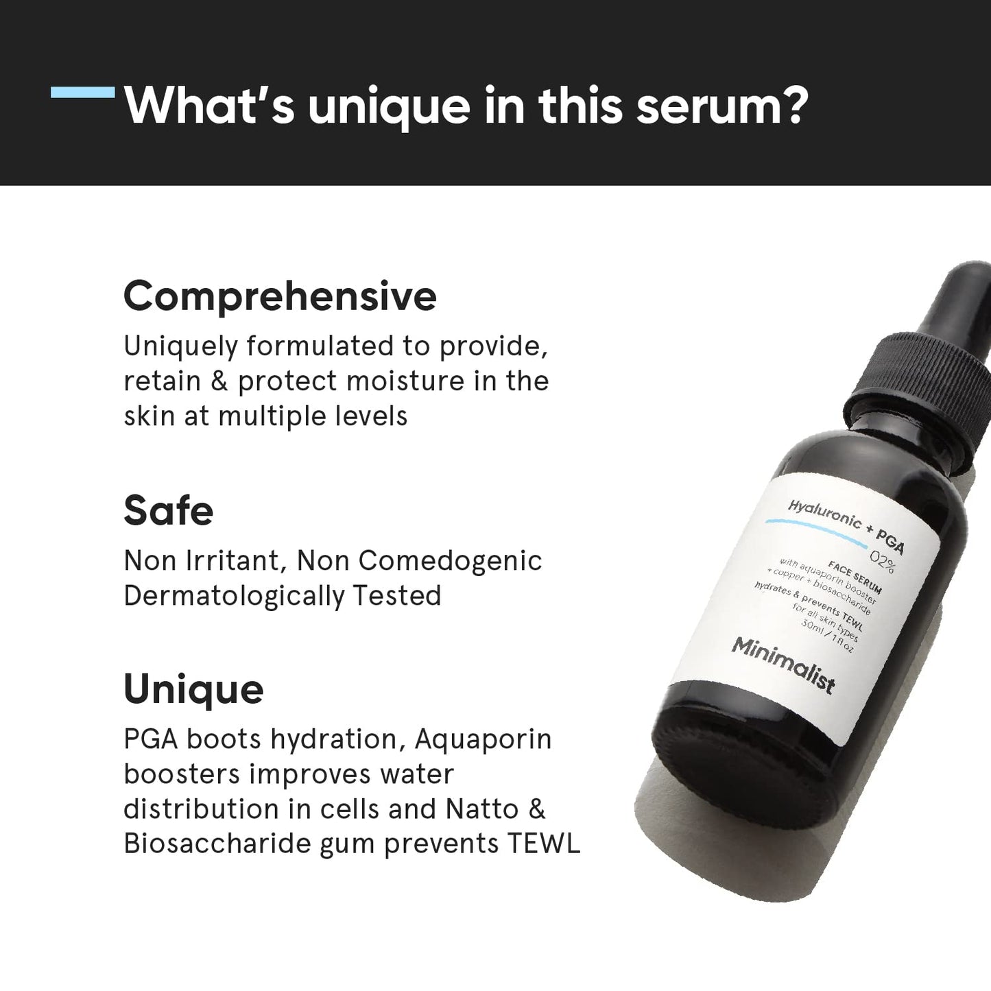 2% Hyaluronic Acid + PGA Serum For Hydration