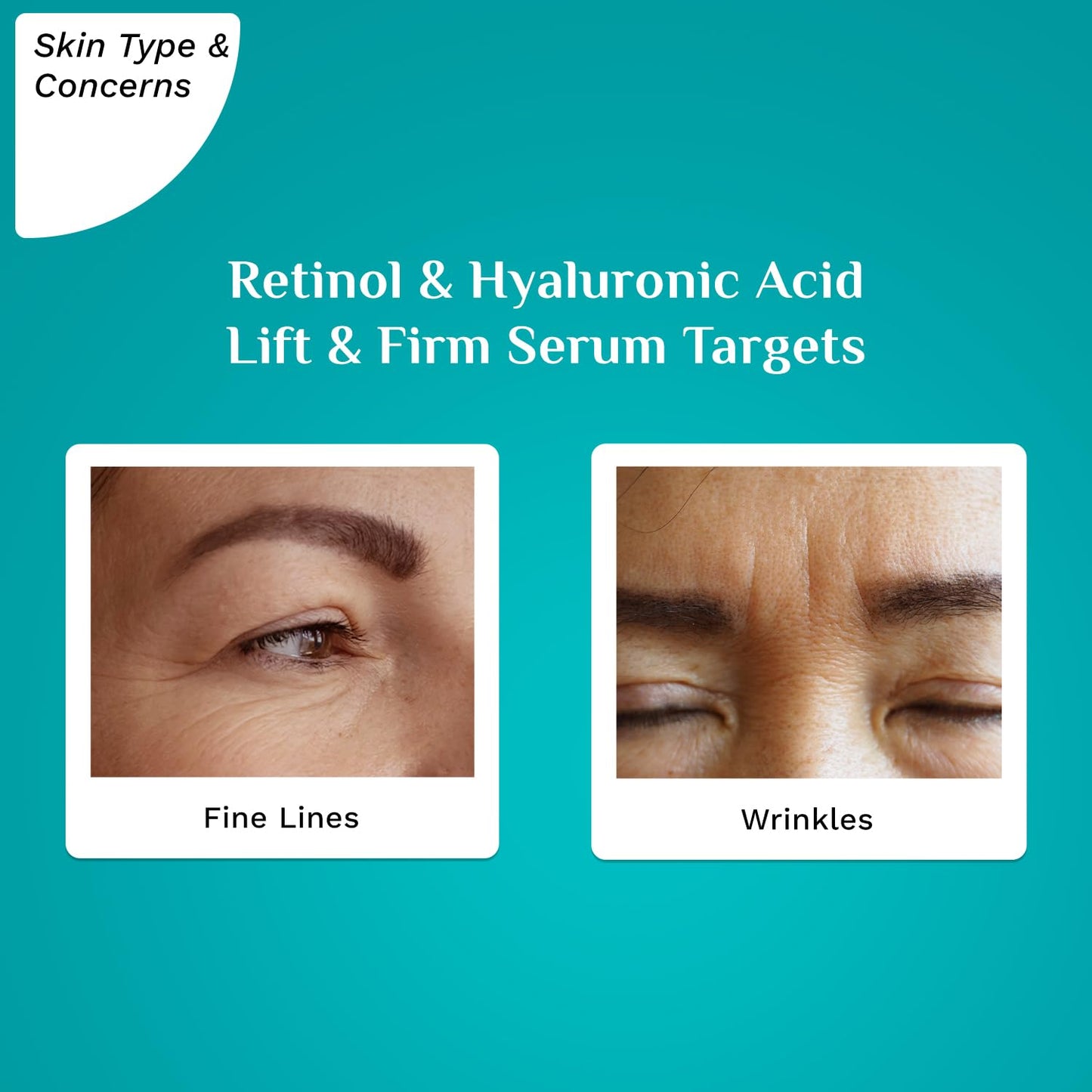 Retinol & Hyaluronic Acid Anti Aging Serum