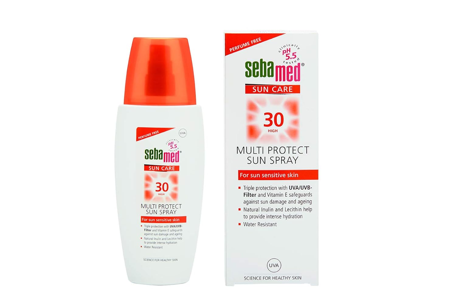 Sebamed Multi Protect Sun Spray SPF 30 PA+ - Lightweight & Easy-to-apply Sunscreen 150 Ml