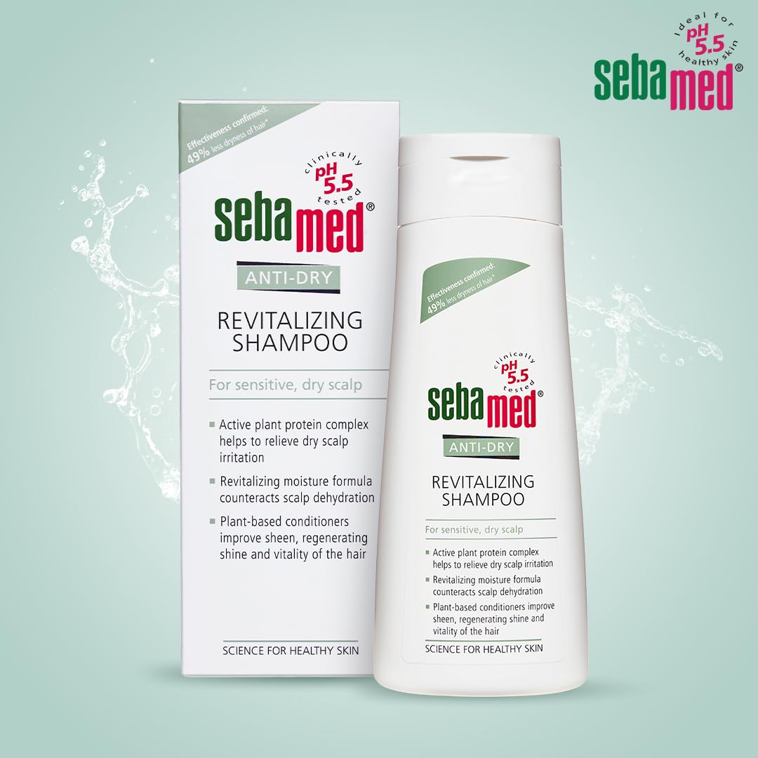 Sebamed Anti-dry Revitalizing Shampoo - Reduces Dryness By 49% In 3 Weeks Ph 5.5