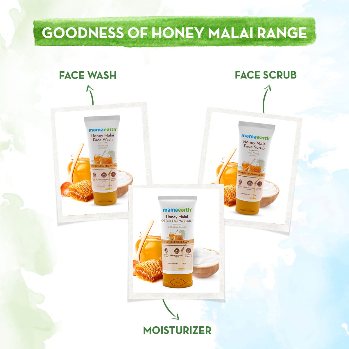 Honey Malai Face Wash For Nourishing Glow