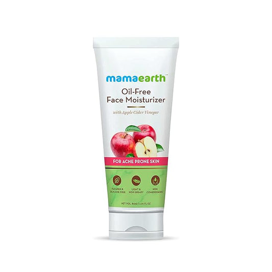 Oil-Free Moisturizer For Face With Apple Cider Vinegar For Acne Prone Skin,