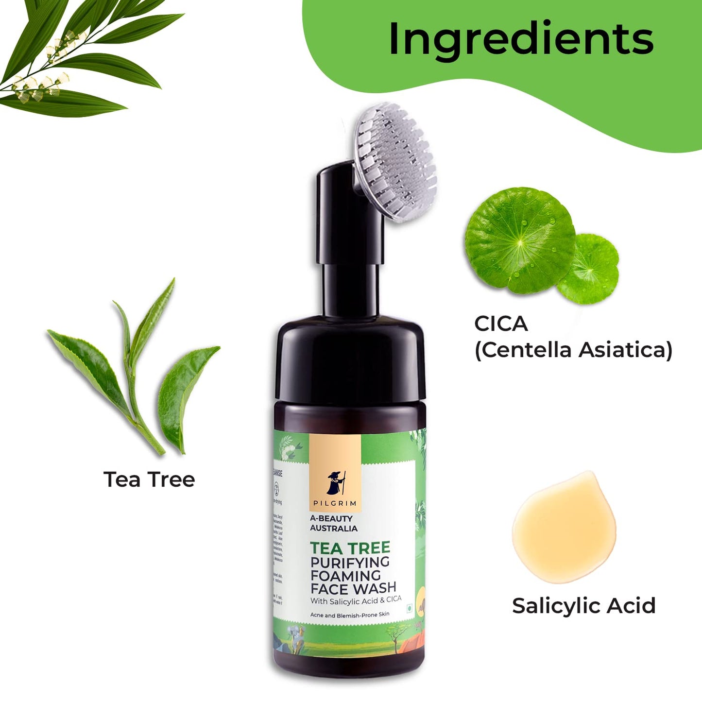 Tea Tree & Salicylic Acid Foaming Face Wash