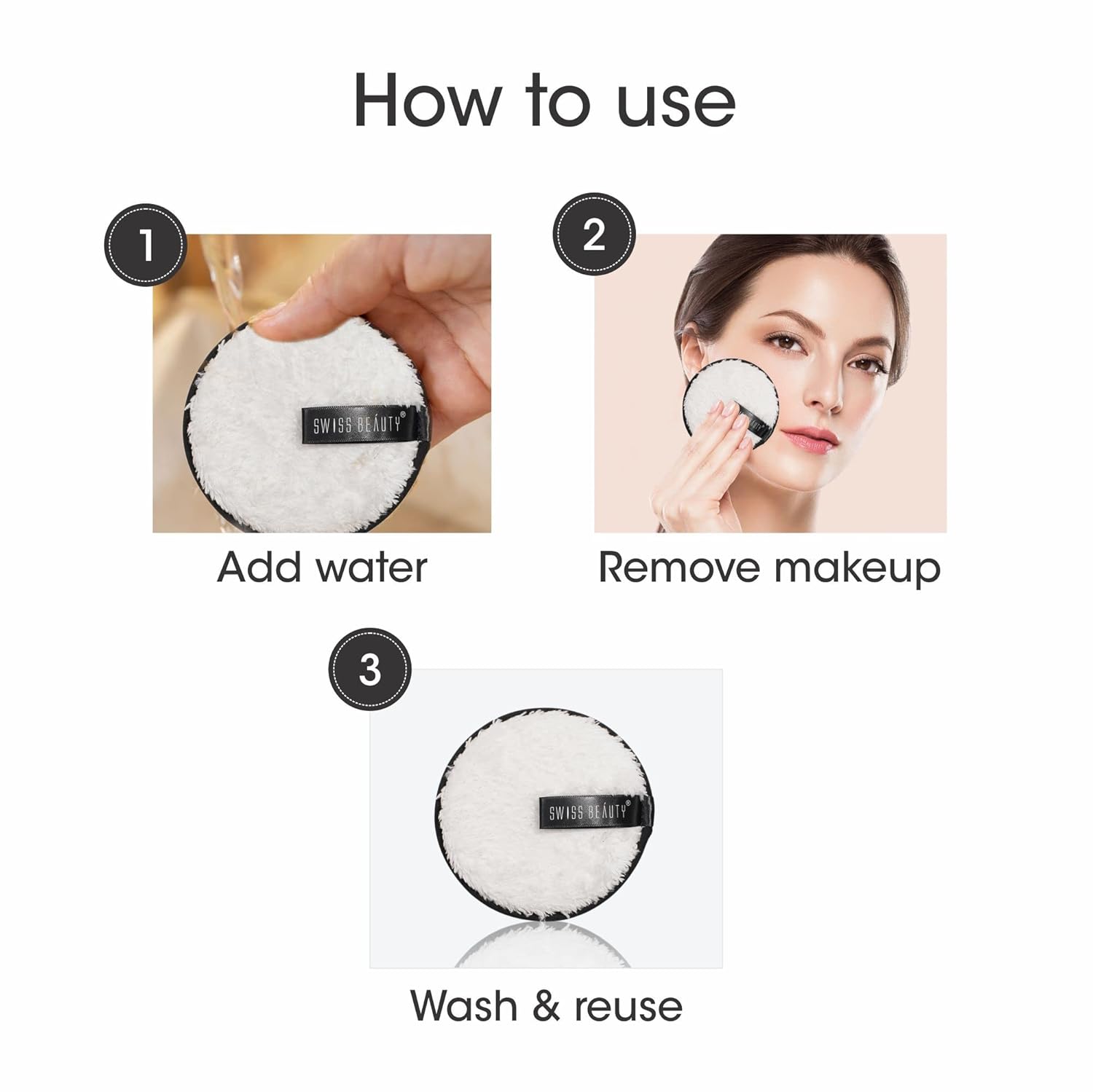 Cleansing Reusable Makeup Remover Pad