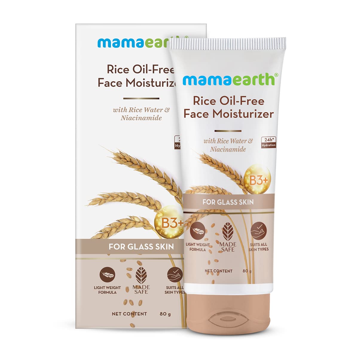 Rice Oil-free Face Moisturizer For Oily Skin