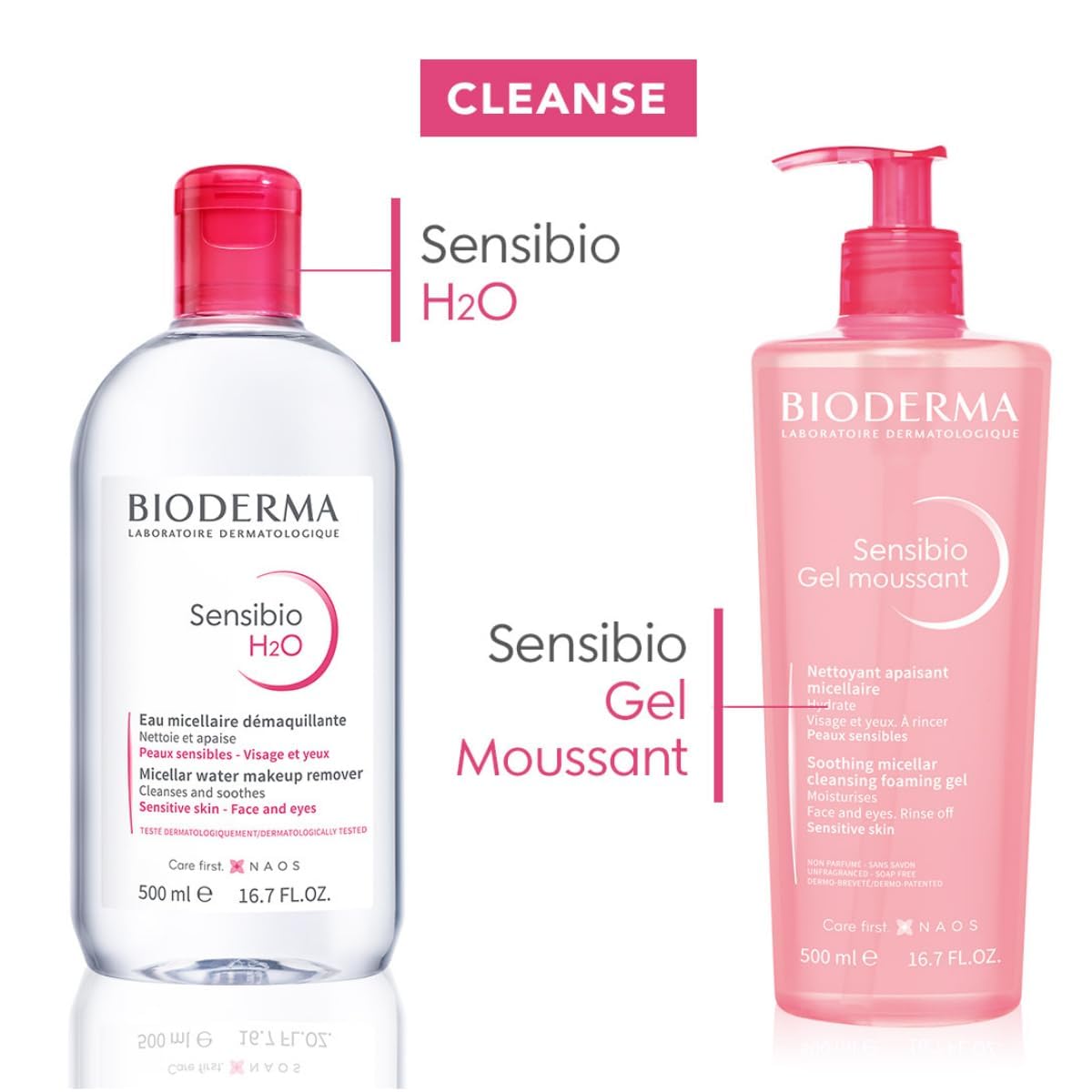 Sensibio H2O Soothing Cleanser For Sensitive Skin