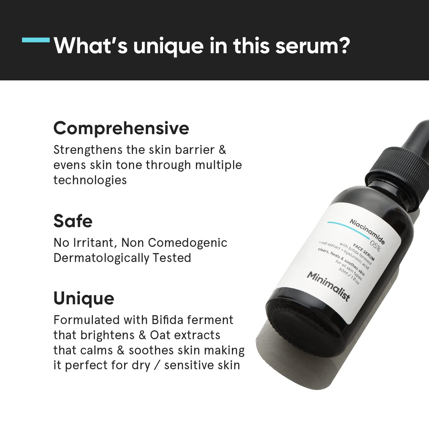 Niacinamide 5% Serum For Clear Glowing Skin