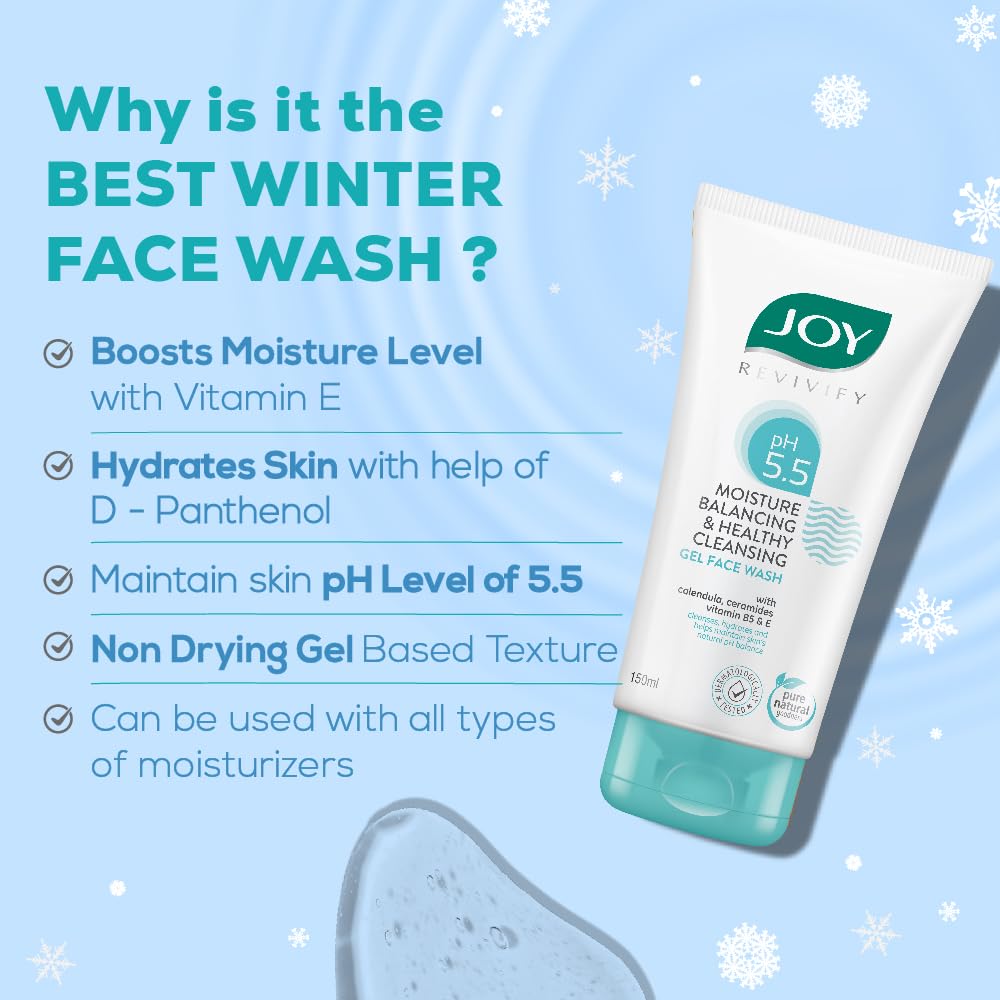 Gentle Gel Winter Face Wash With Ceramides