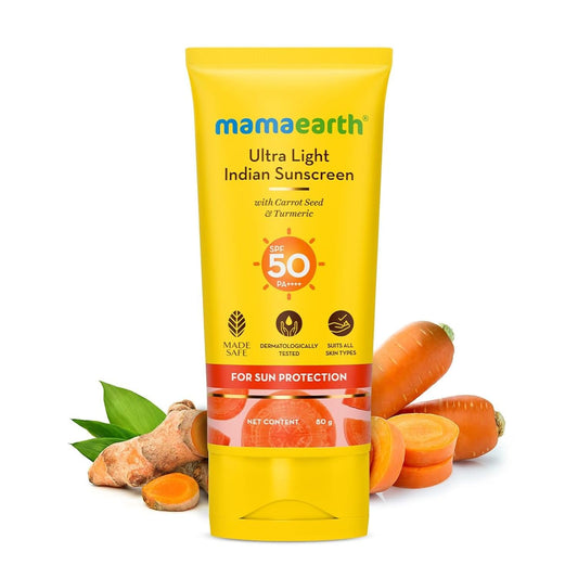 Ultra Light Sunscreen SPF 50 Carrot Seed Turmeric