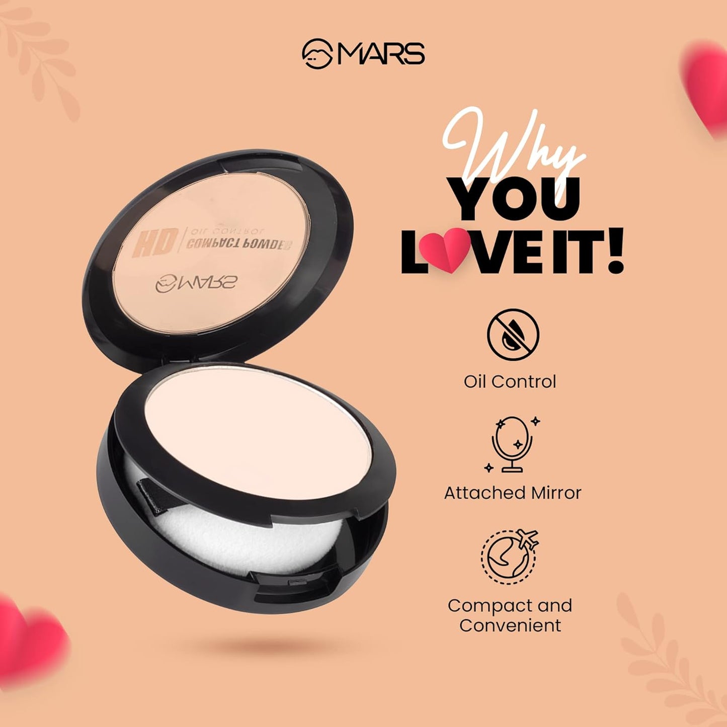 Mattifying Compact Powder with Oil Control