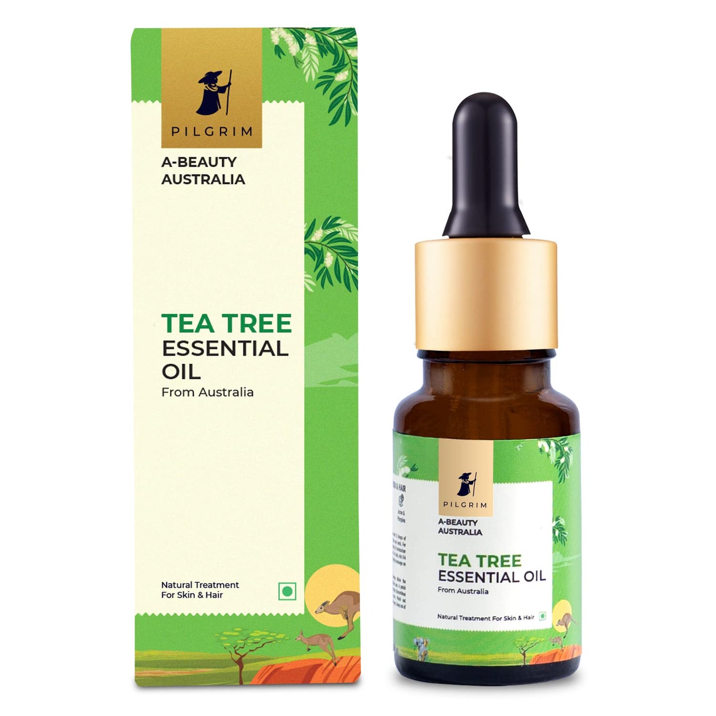 Tea Tree Essential Oil For Acne & Dandruff