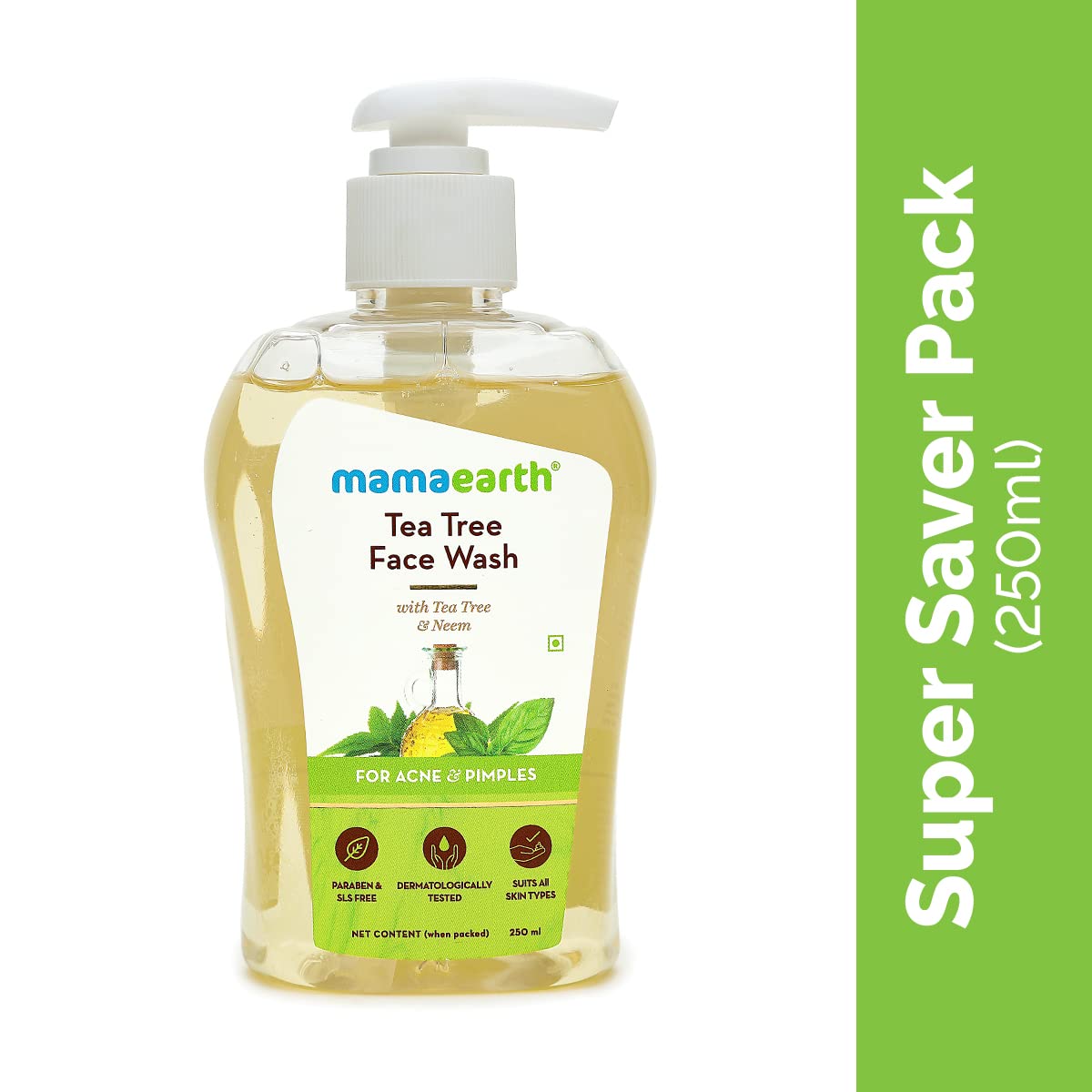 Tea Tree Face Wash For Acne & Pimples