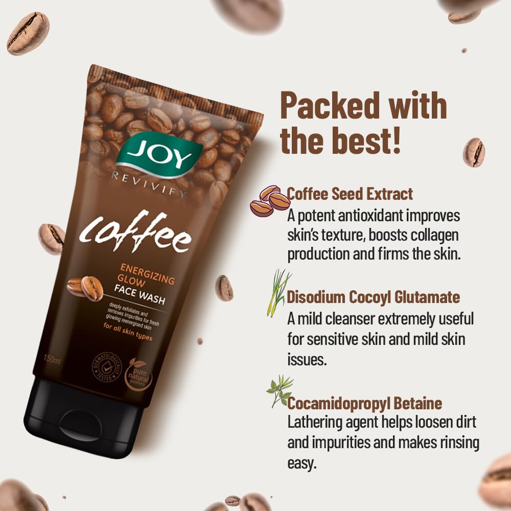 Tan Removal Exfoliating Coffee Face Wash