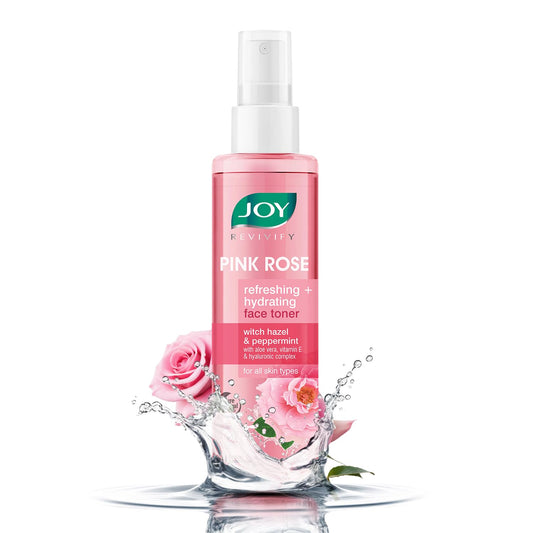 Pink Rose Water Toner With Vitamin E & Aloe Vera