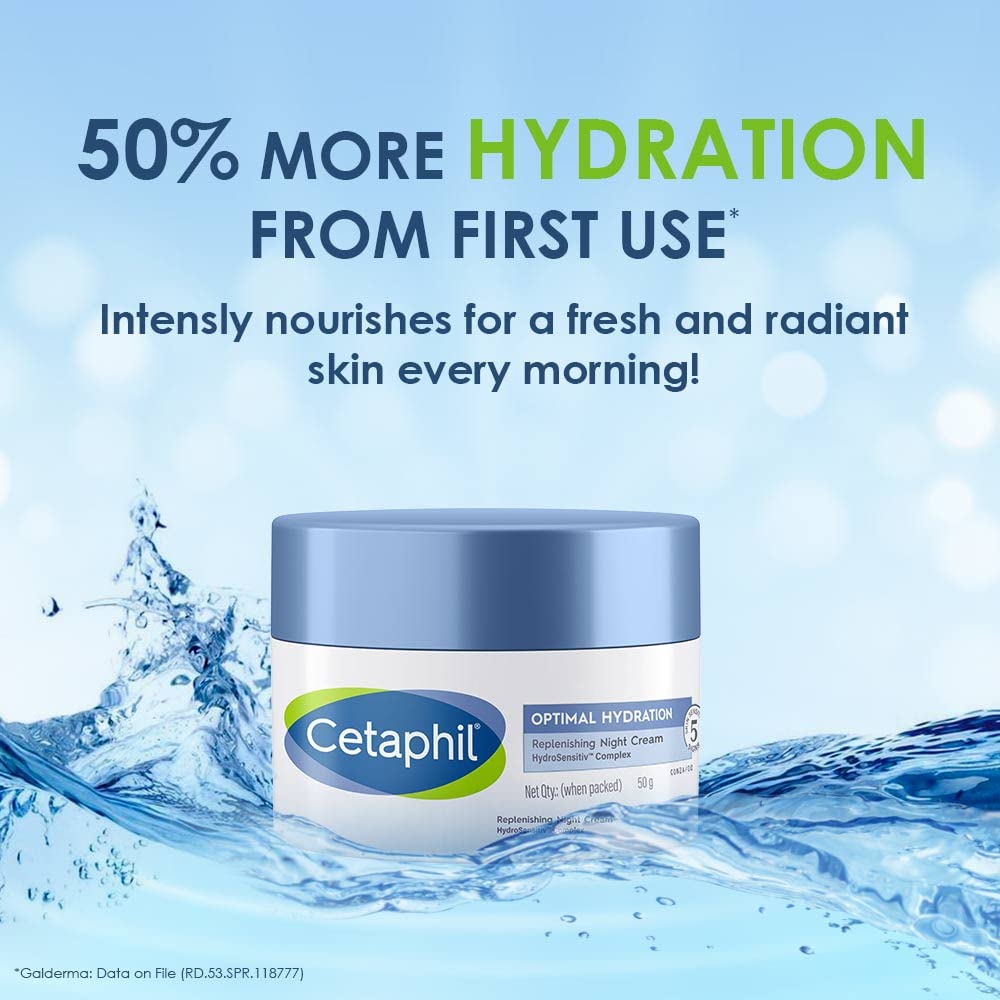 Optimal Hydration Replenishing Night Cream With Hyaluronic Acid