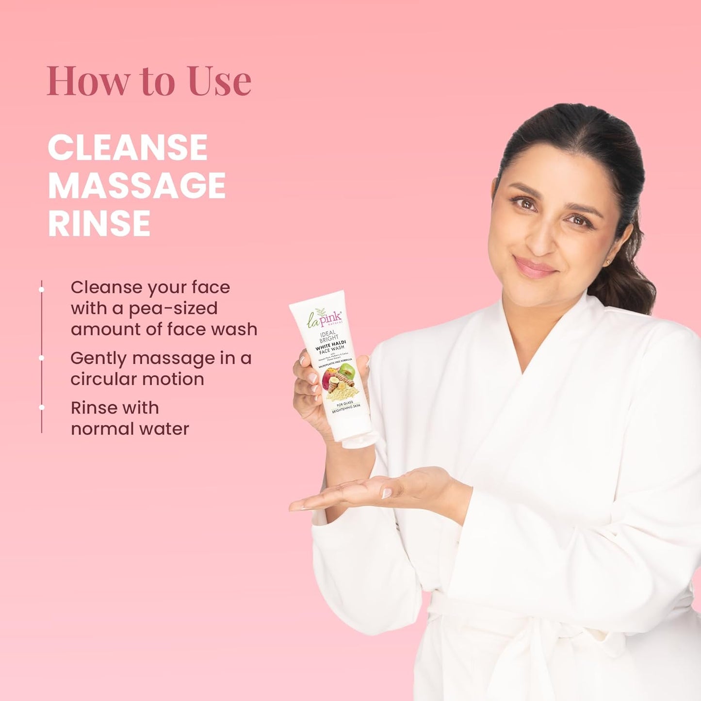 Ideal Bright Face Wash Microplastic-Free Formula