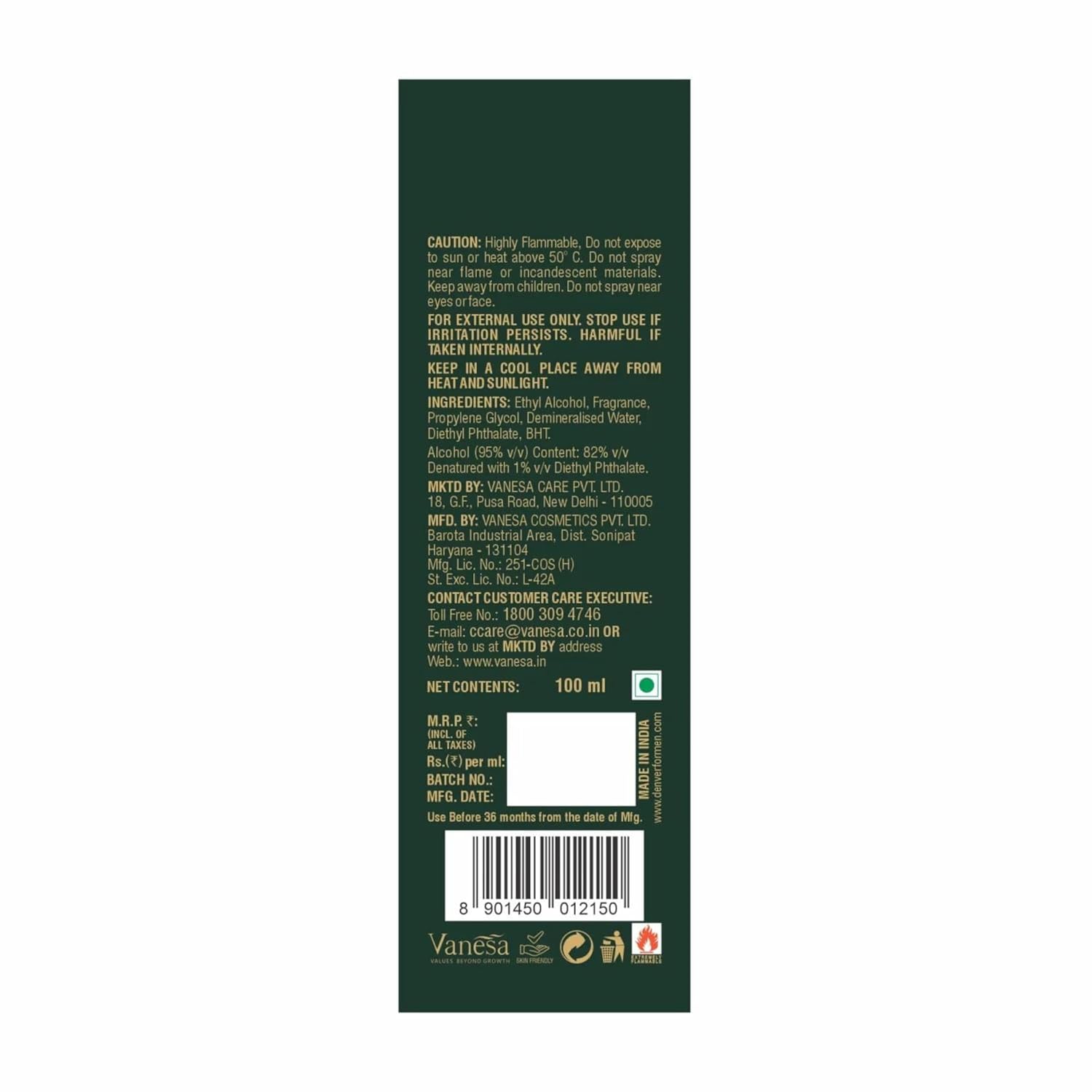 Denver Hamilton Perfume - Long Lasting Fragrance