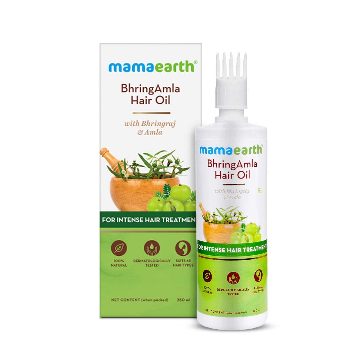 Bhring Amla Hair Oil With Bhringraj & Amla