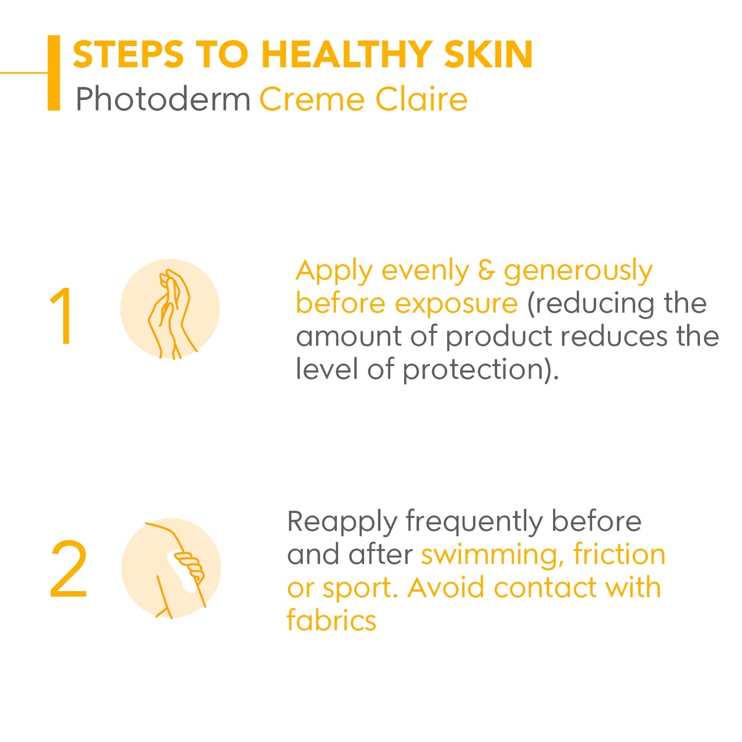 Photoderm Creme Teinte Claire SPF 50+ Sunscreen