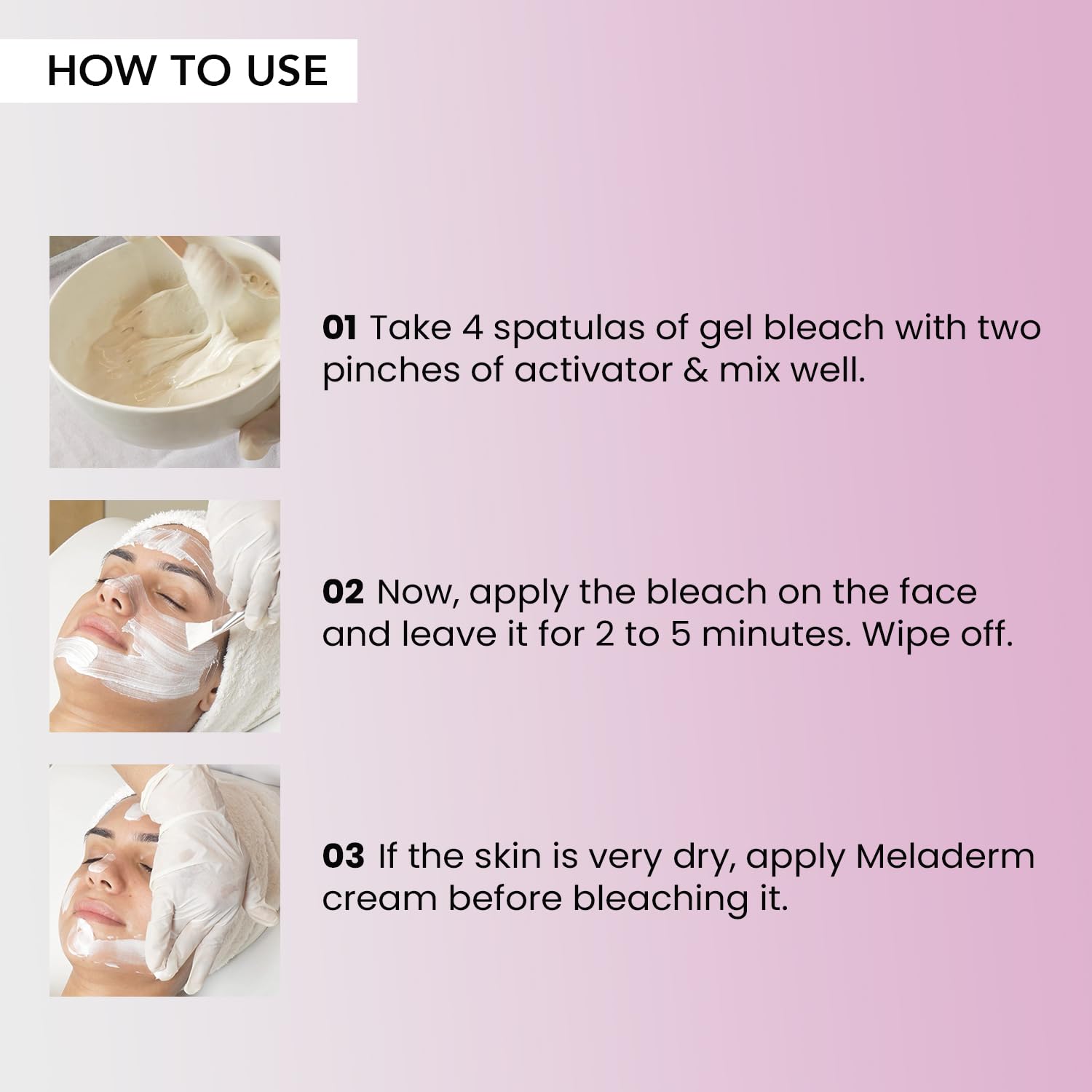 O3+ Meladerm Vitamin C Gel Bleach Free O3+ Facialist Hyaluronic Hydroxy Cellulose Mask