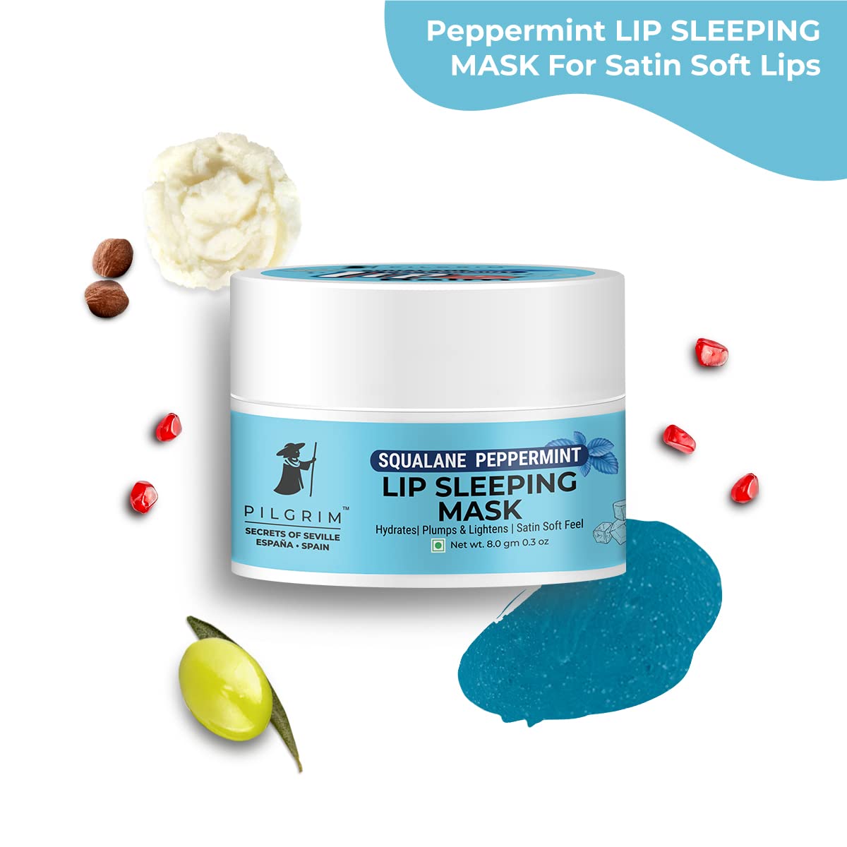 Squalane Lip Sleeping Mask With Peppermint