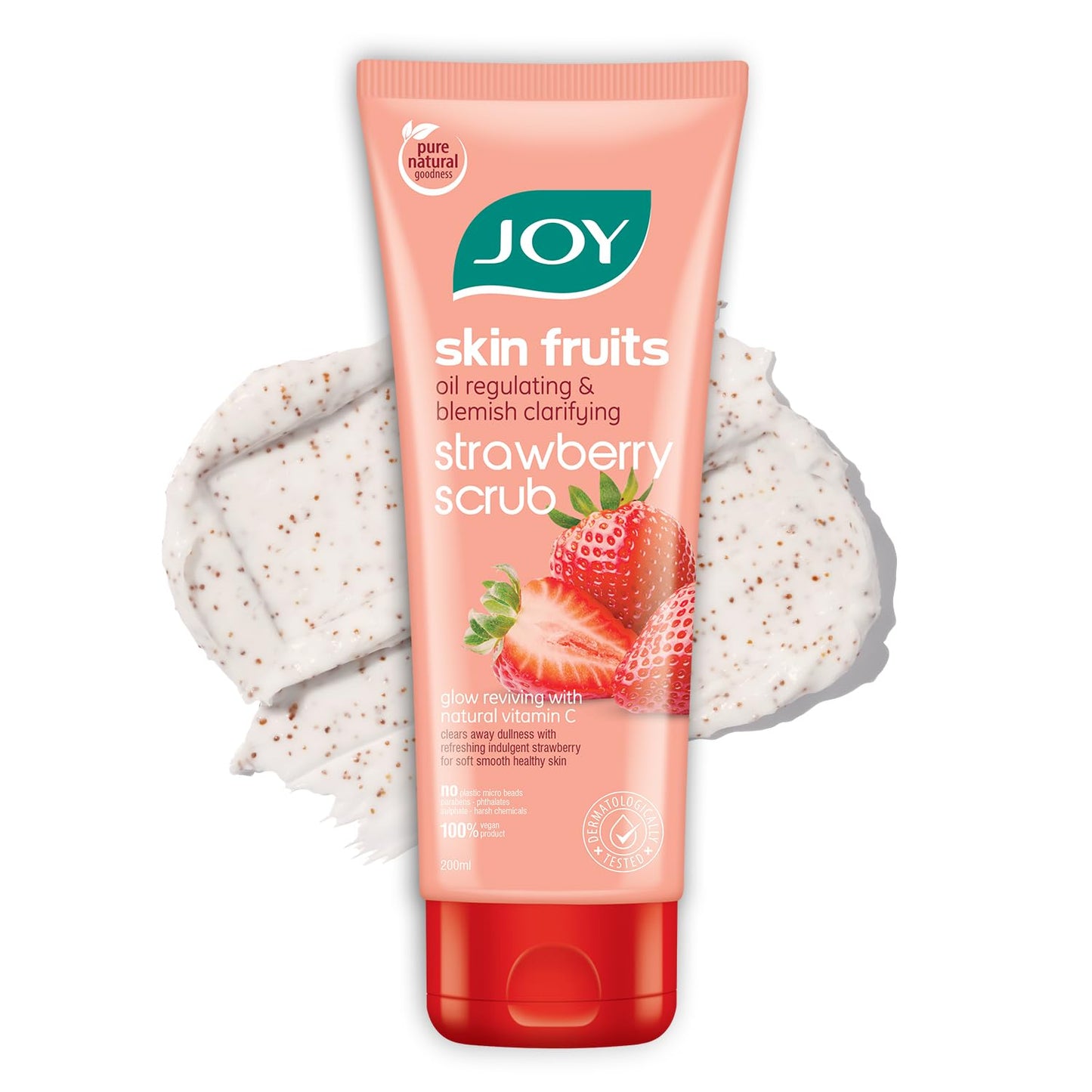 Strawberry Face Scrub For Exfoliation & Tan Removal