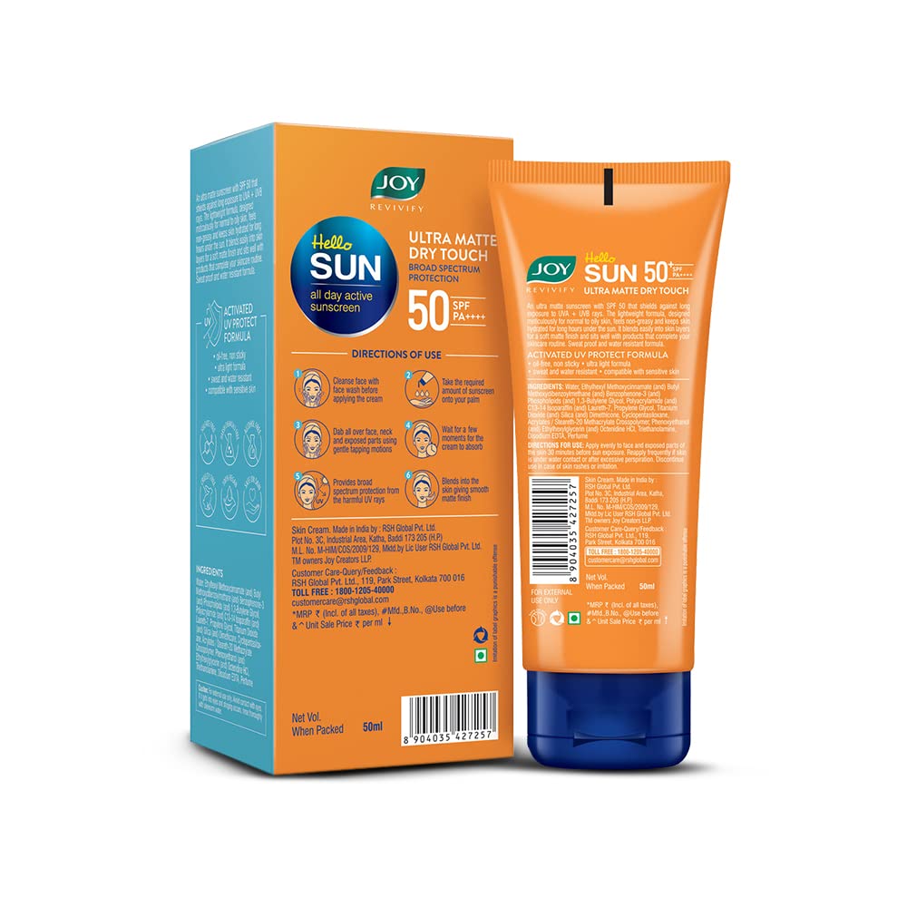 Ultra Matte Sunscreen SPF 50 PA++++