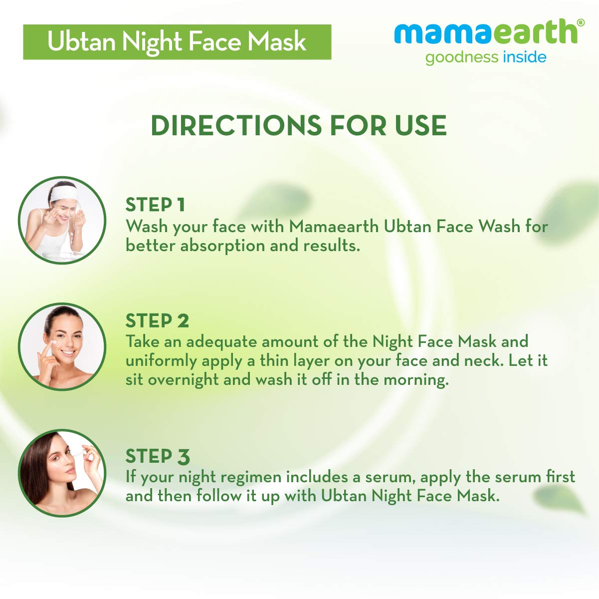 Ubtan Night Sleep Mask With Turmeric & Niacinamide