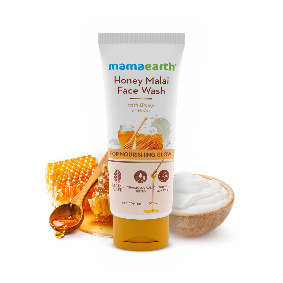 Honey Malai Face Wash For Nourishing Glow