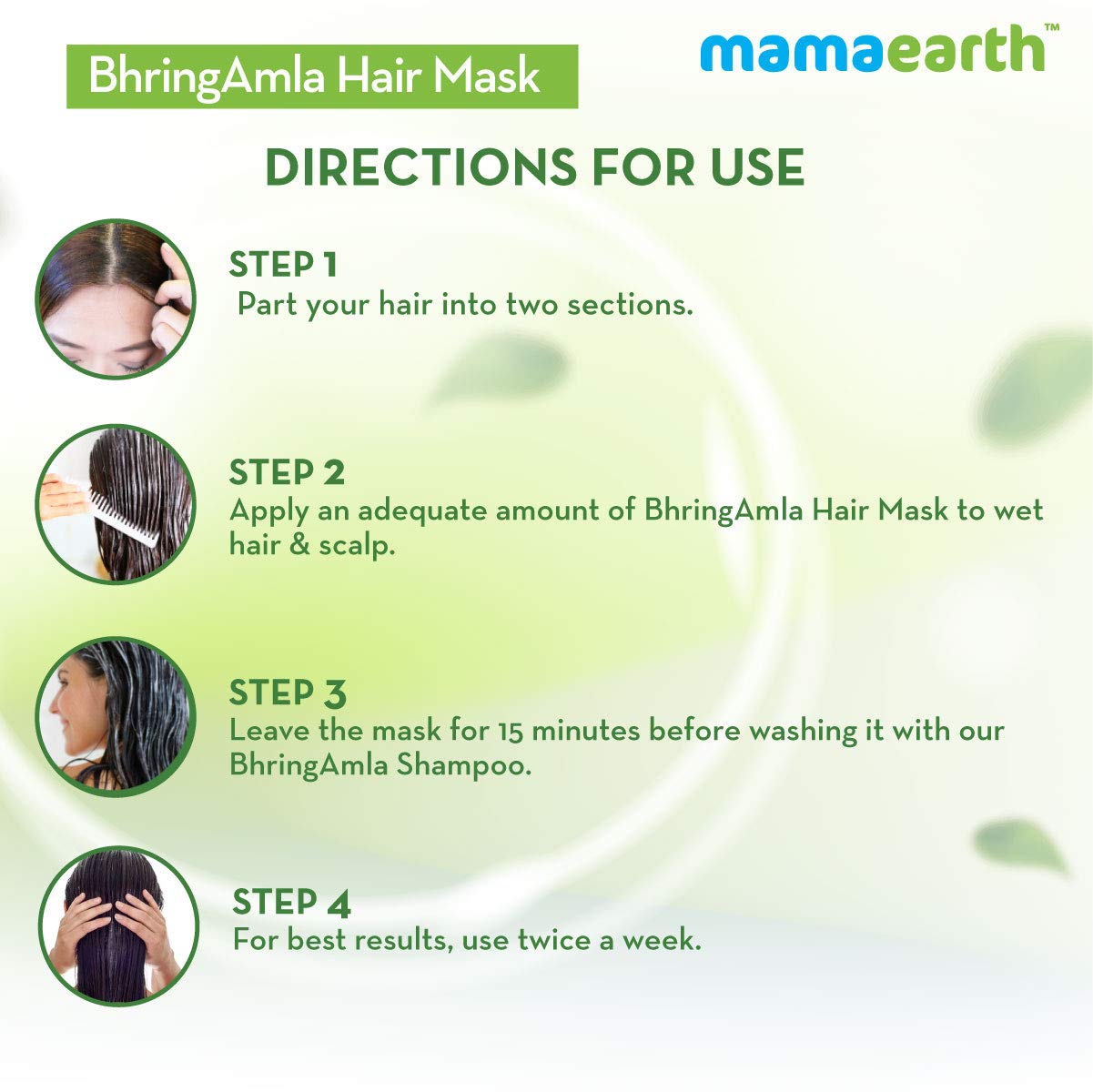 Bhringamla Hair Mask For Intense Treatment