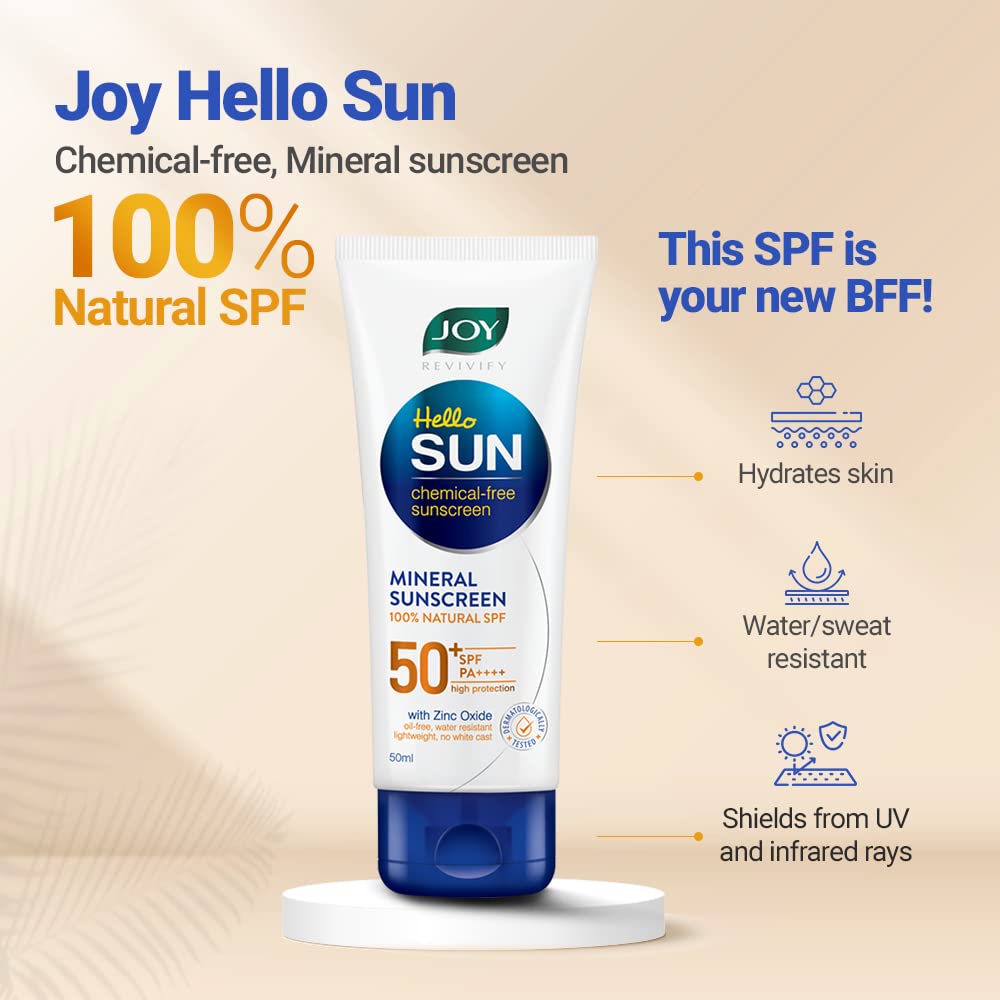 Mineral Sunscreen With Natural SPF & Zinc Oxide