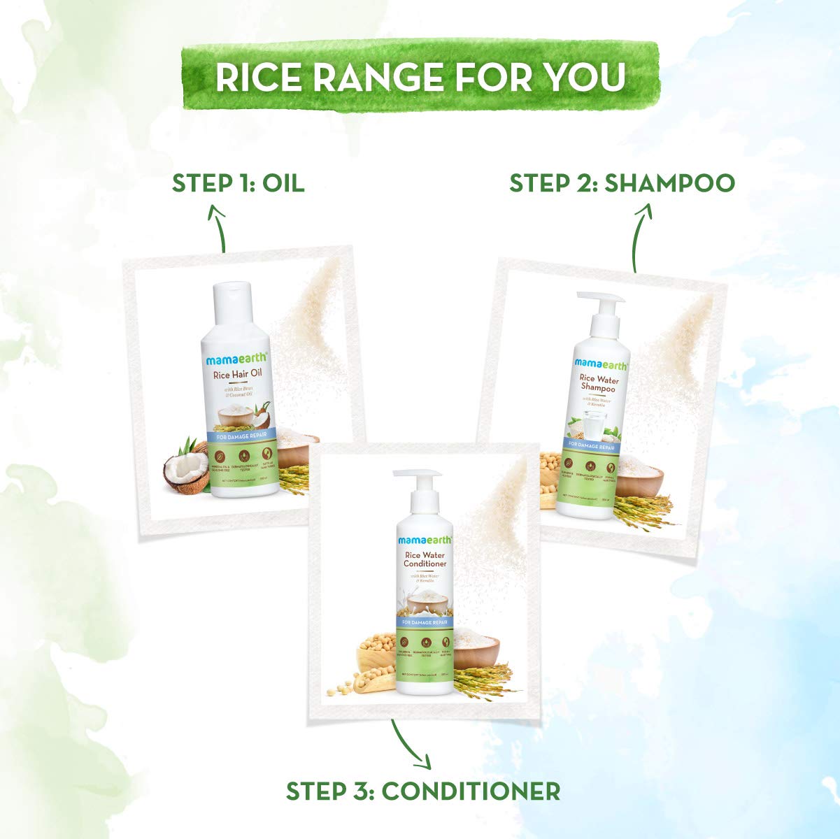 Rice Water Conditioner For Frizzy Hair