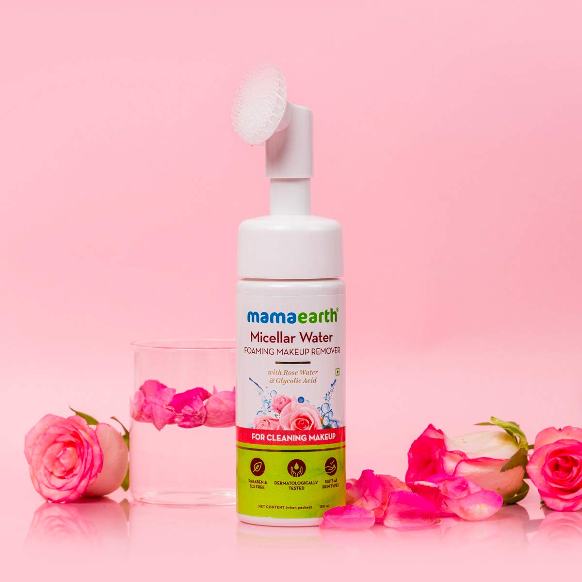 Micellar Water Foaming Makeup Remover With Rose Water