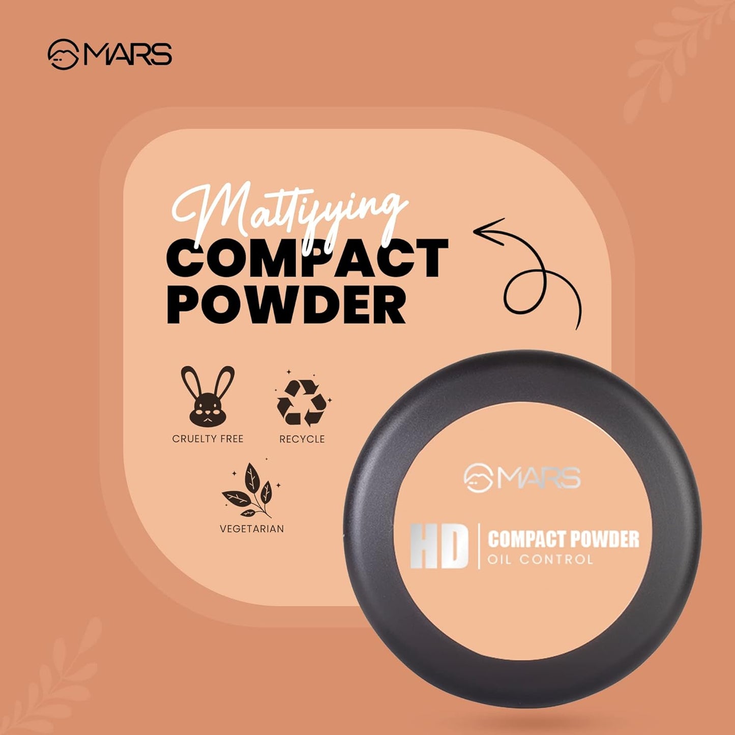 Mattifying Compact Powder with Oil Control