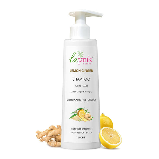 Lemon Ginger Shampoo for Dandruff Control