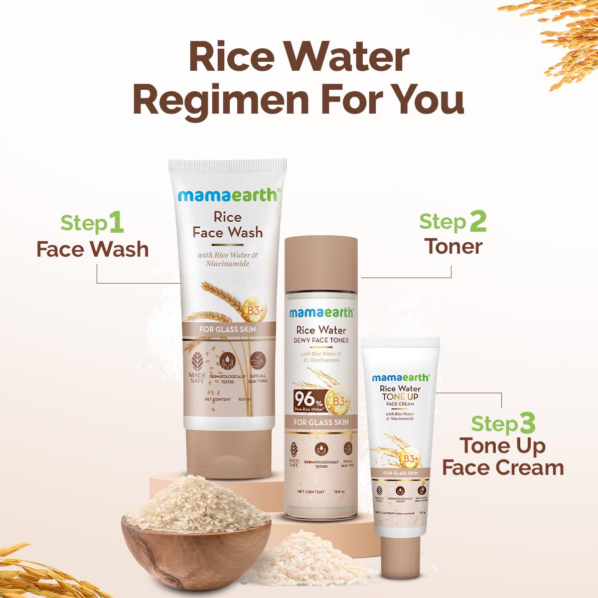 Rice Water Tone Up Face Cream