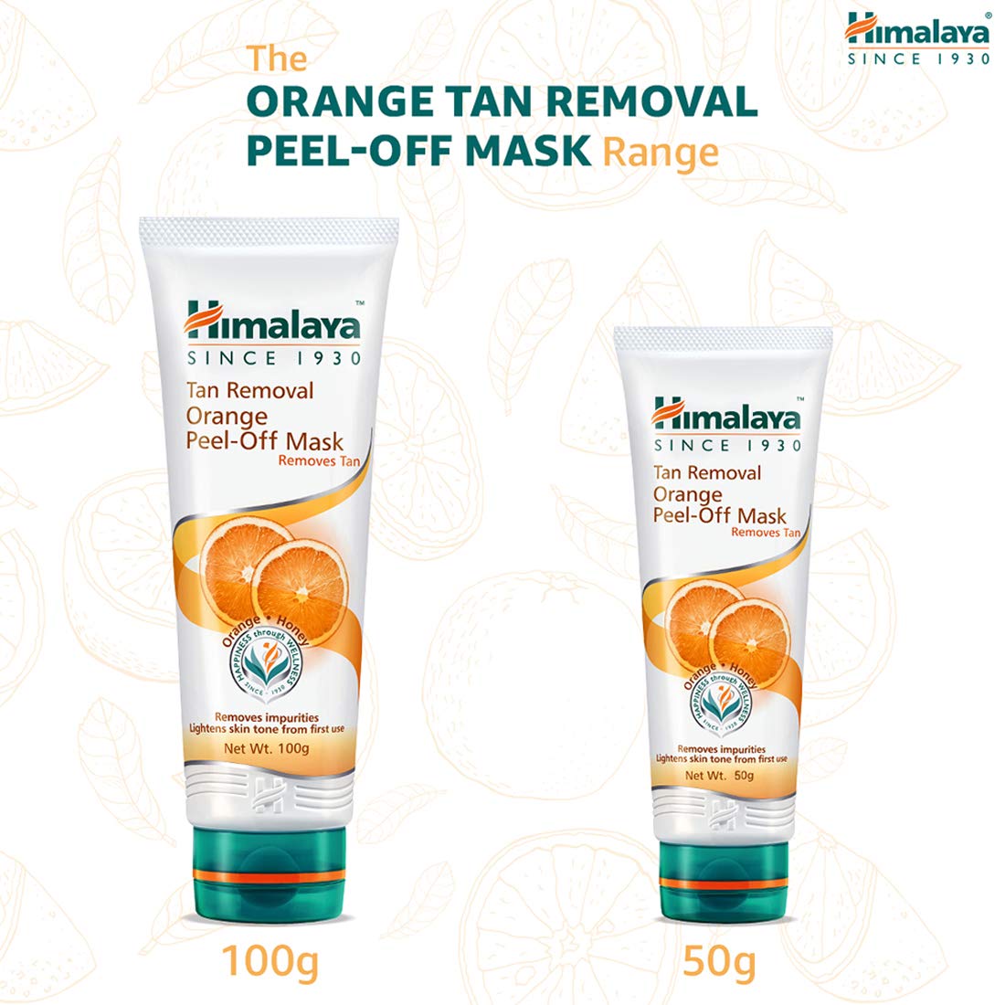 Tan Removal Orange Peel Off Mask