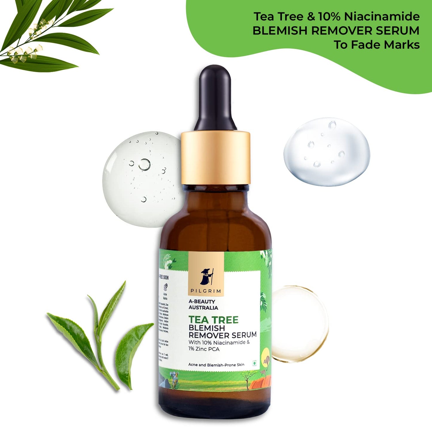 Tea Tree & Niacinamide Blemish Remover Serum