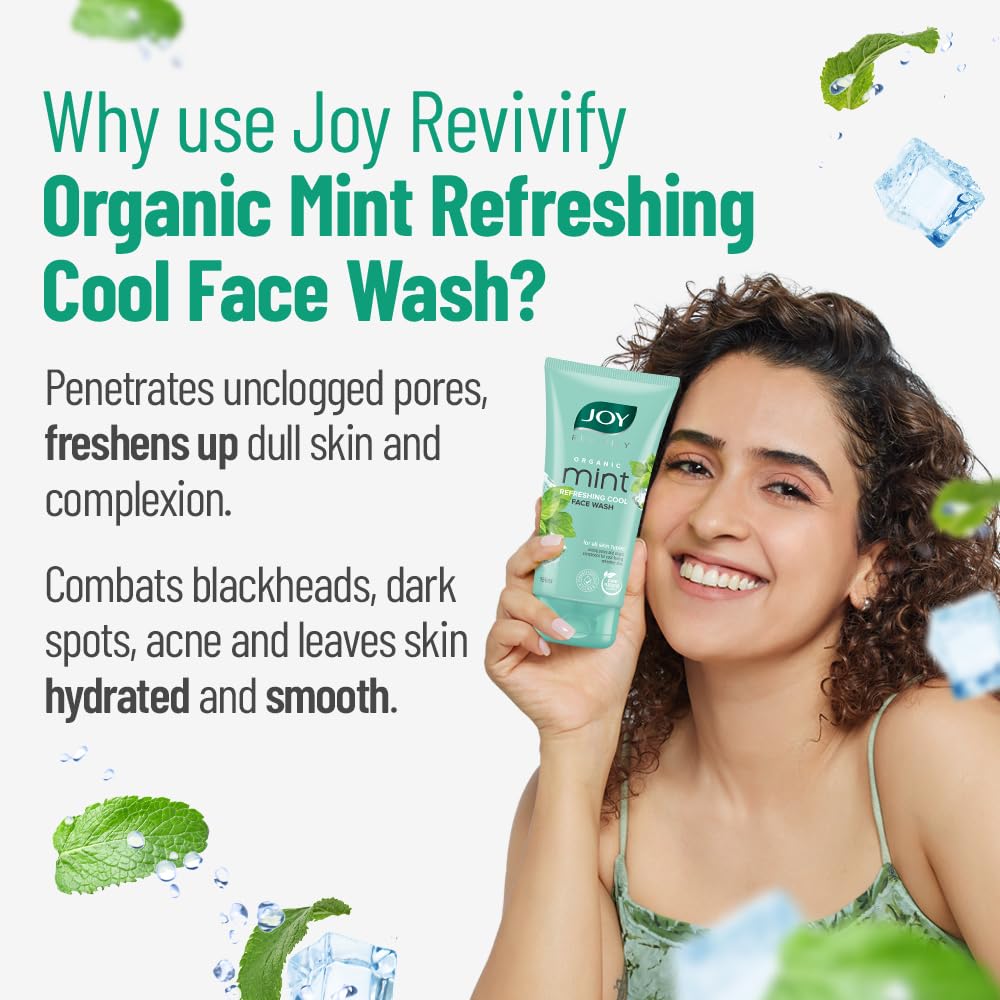 Joy Cooling Mint Face Wash