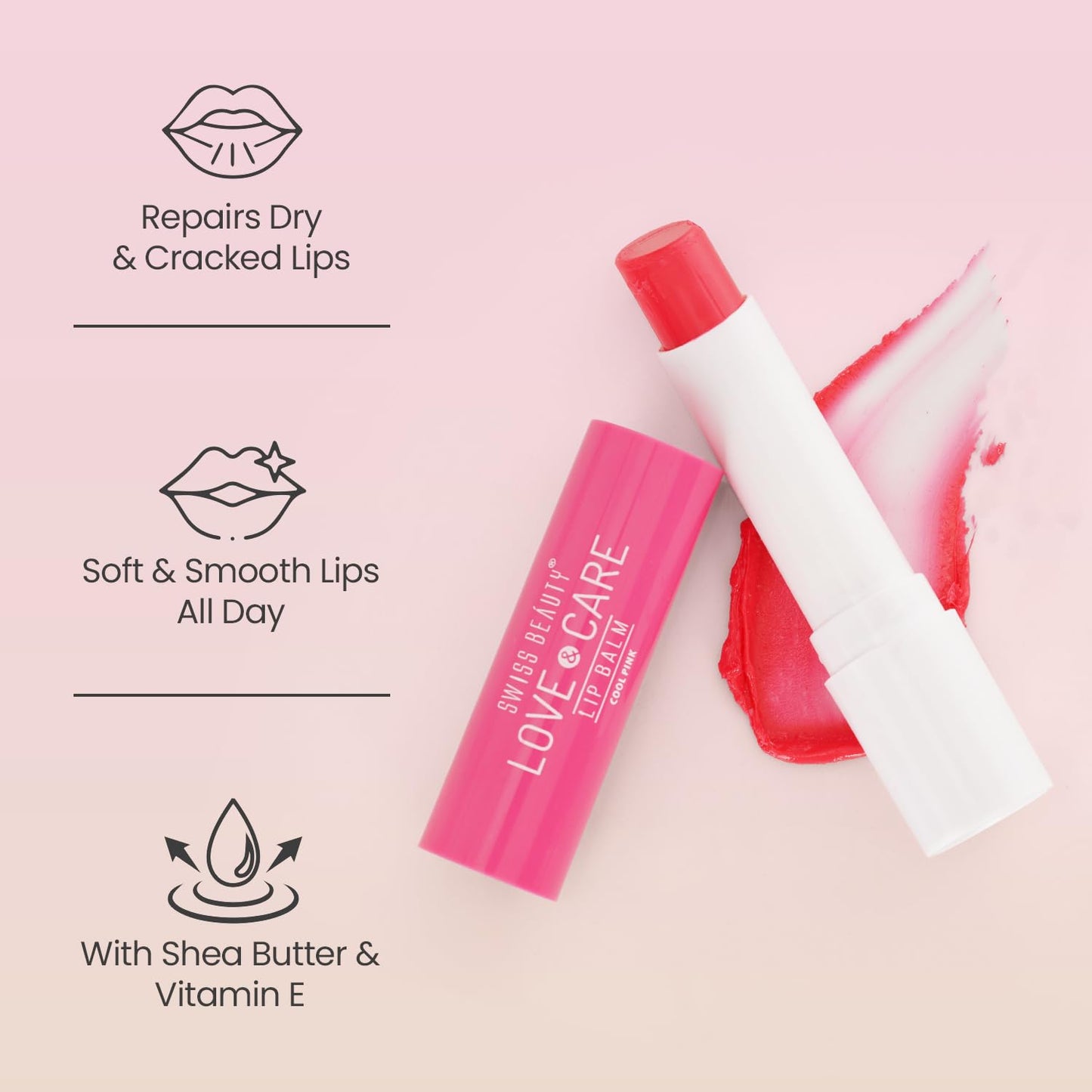 Moisturizing Lip Balm with Vitamin E & Shea Butter