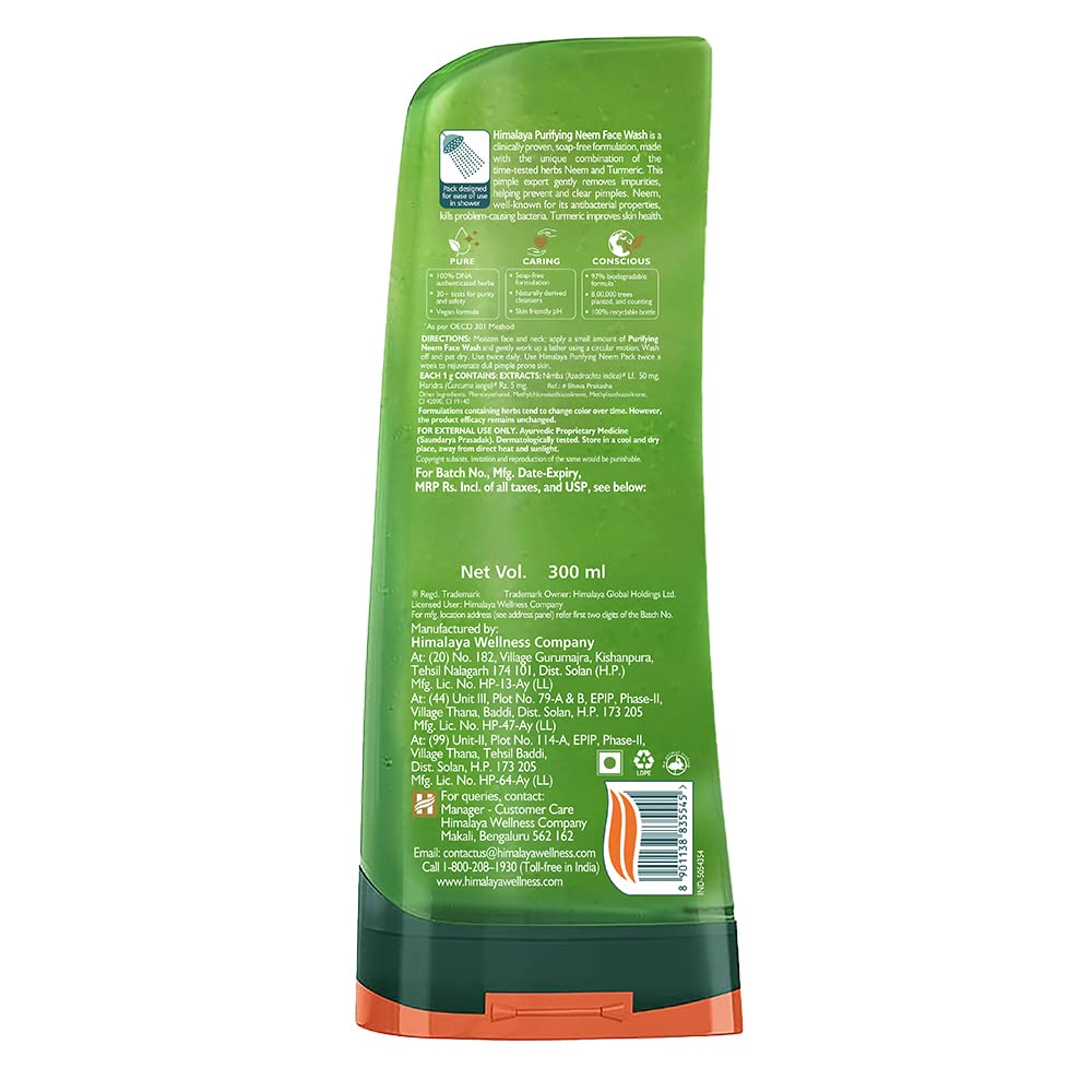 Purifying Neem Face Wash Gel