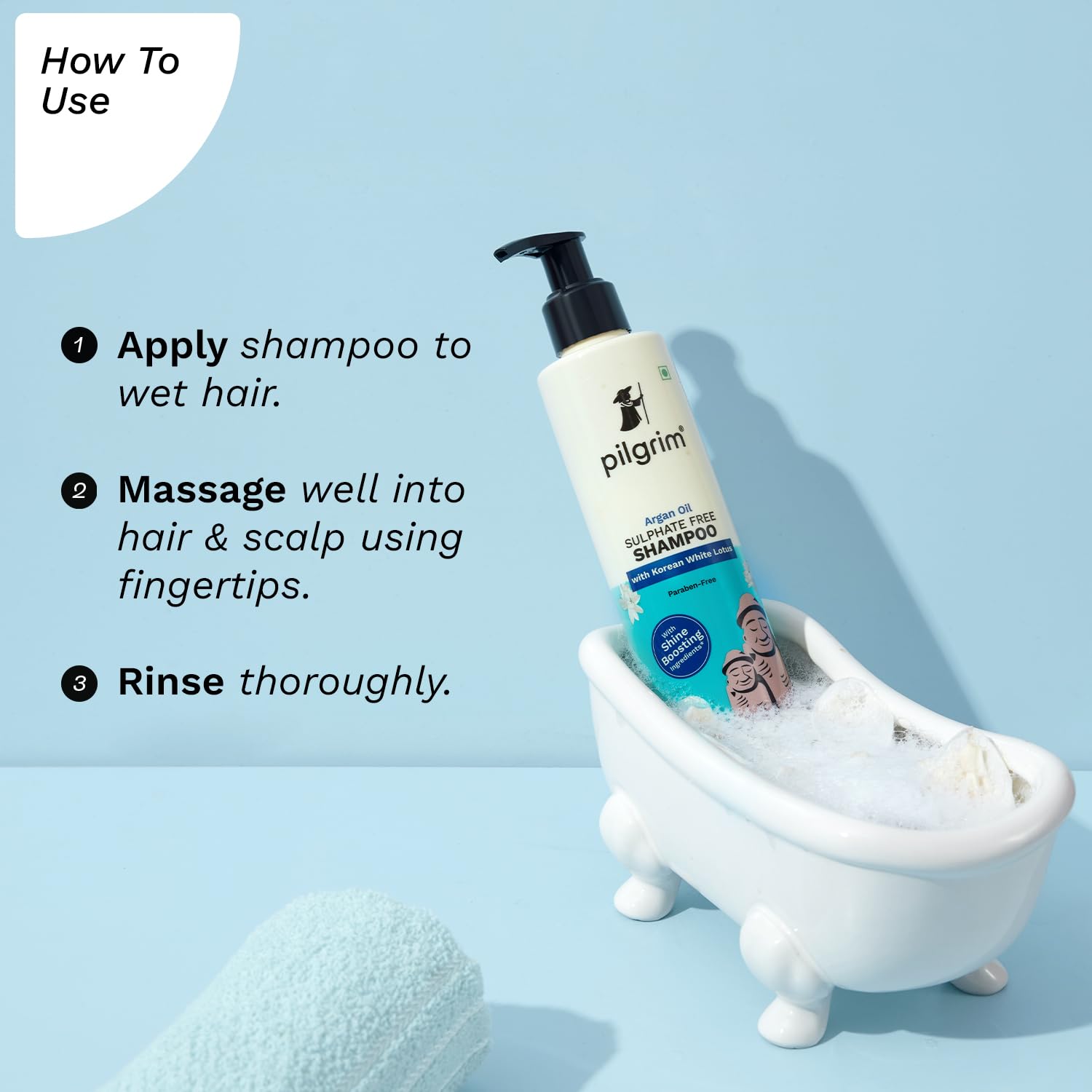 Mild Sulphate Free Shampoo For Dry Frizzy Hair