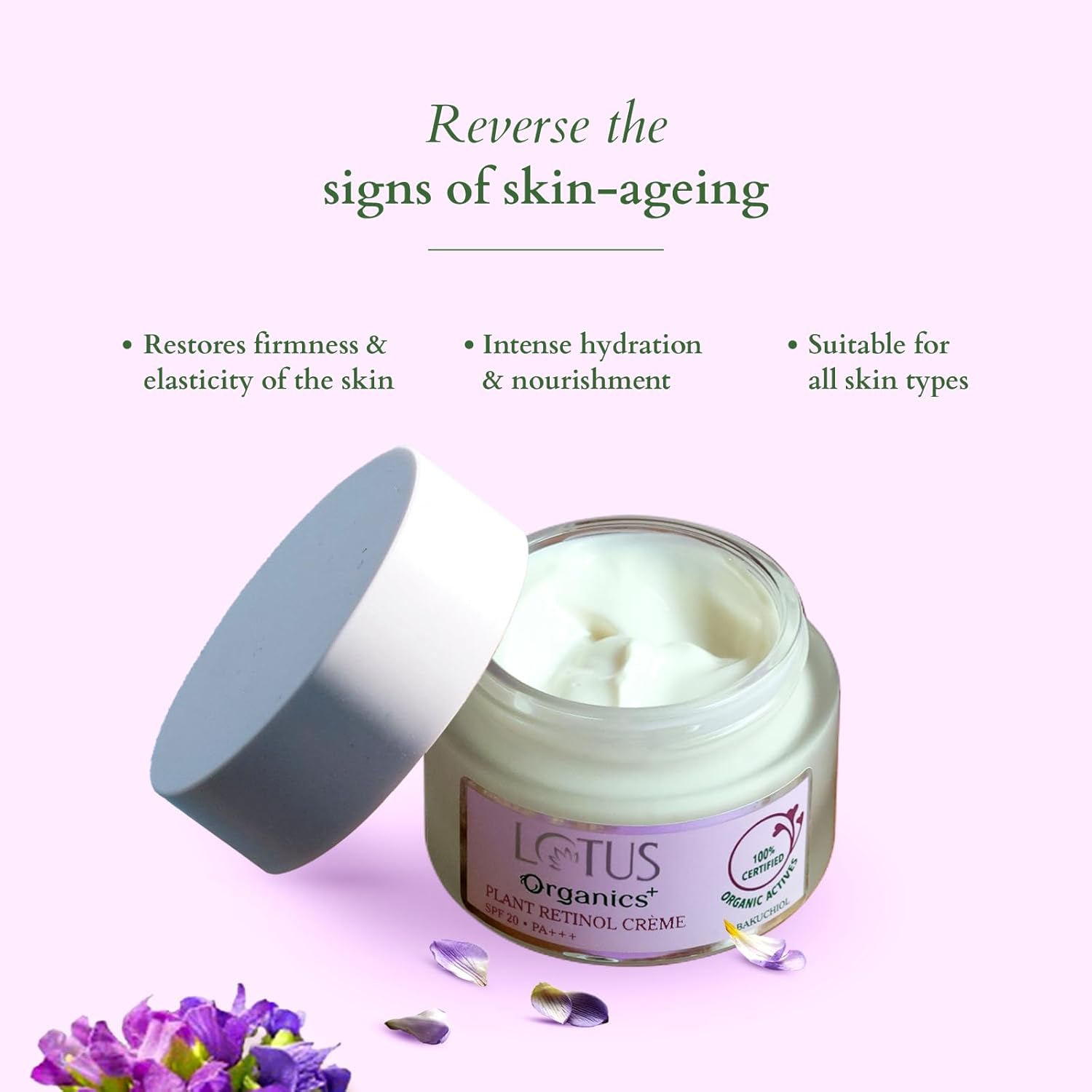 Bakuchiol Plant Retinol Face Cream